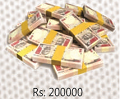 Cash 200000/-